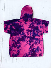 Load image into Gallery viewer, Straight Up Dye Short Sleeve Hoodie - Hot Pink
