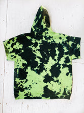 Load image into Gallery viewer, Straight Up Dye Short Sleeve Hoodie - Lime Green
